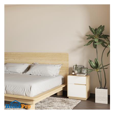 ตู้ข้างเตียง FURDINI NATURE 50 ซม. สีโอ๊ค/ขาว_9