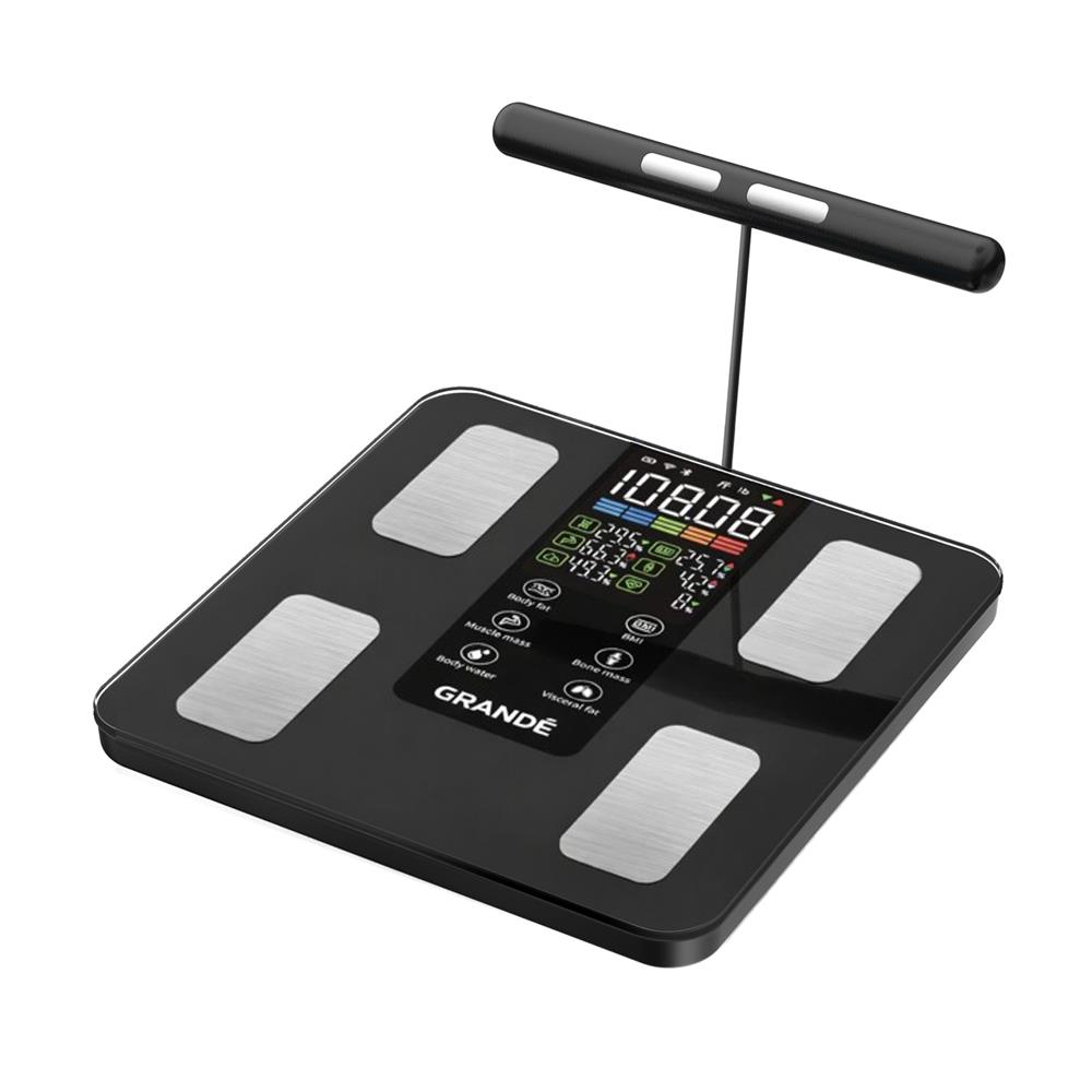 เครื่องชั่งน้ำหนักบลูทูธ GRANDE SM. BODY SCALE CS10G สีดำ
