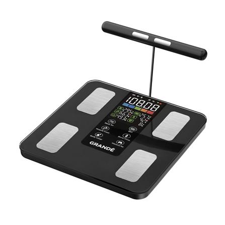 เครื่องชั่งน้ำหนักบลูทูธ GRANDE SM. BODY SCALE CS10G สีดำ_2