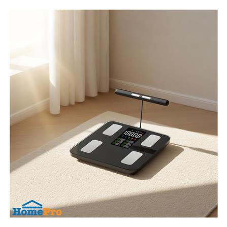 เครื่องชั่งน้ำหนักบลูทูธ GRANDE SM. BODY SCALE CS10G สีดำ_4
