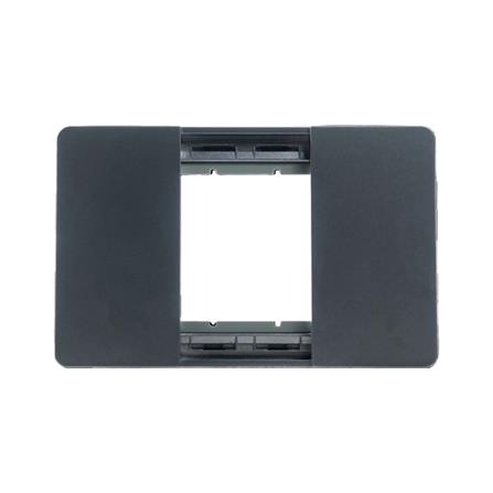 หน้ากาก 1 ช่อง SIMON F1 HN118-GR7 สีเทา_0