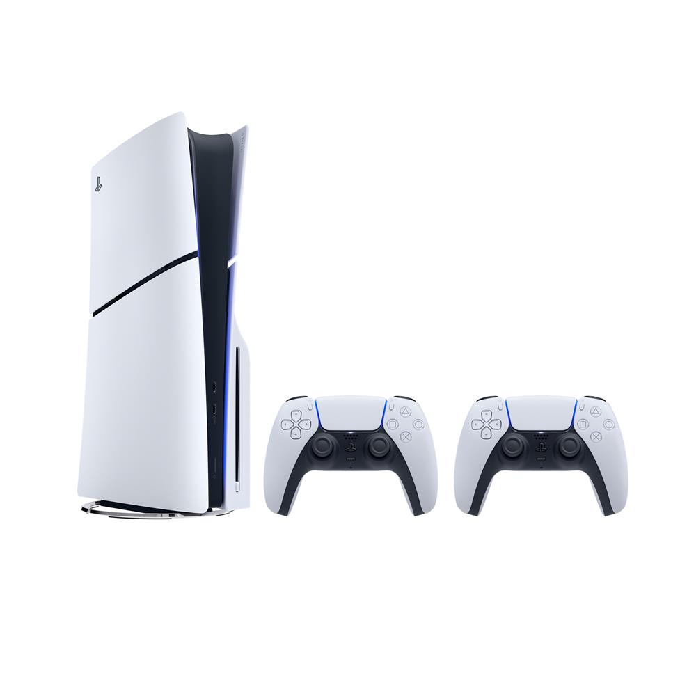 เครื่องเล่นเกม SONY PLAYSTATION 5 SLIM DISC EDITION WITH 2 DUAL SENSE ASIA-00497
