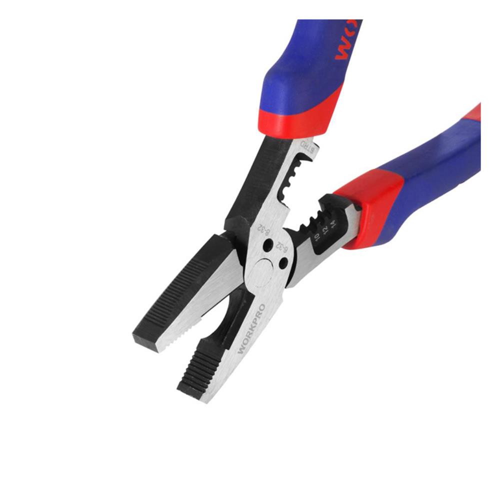 คีมปากจิ้งจกอเนกประสงค์ WORKPRO WP231085 8 นิ้ว
