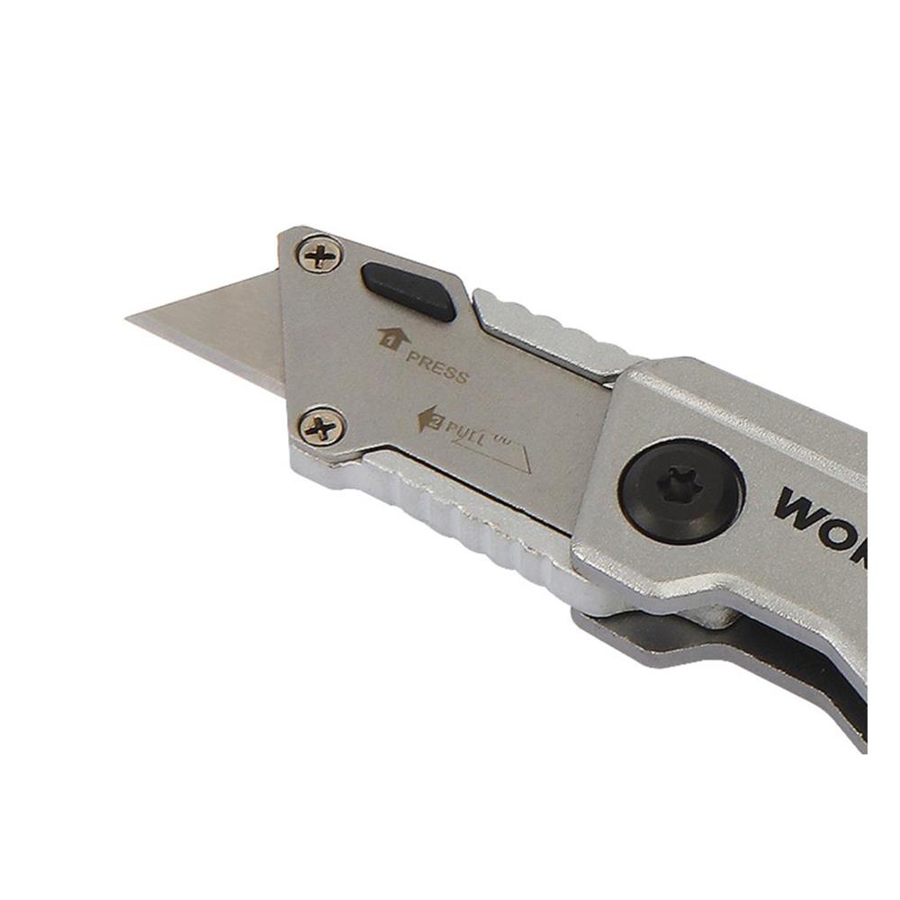 มีดพับอะลูมิเนียมอเนกประสงค์ WORKPRO WP211010