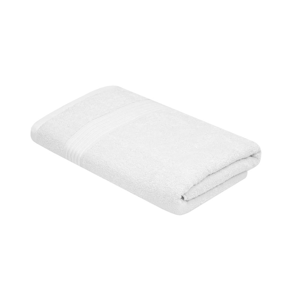 ผ้าขนหนู HOME LIVING STYLE CHARLOTTE 27x54 นิ้ว สี WHITE_1