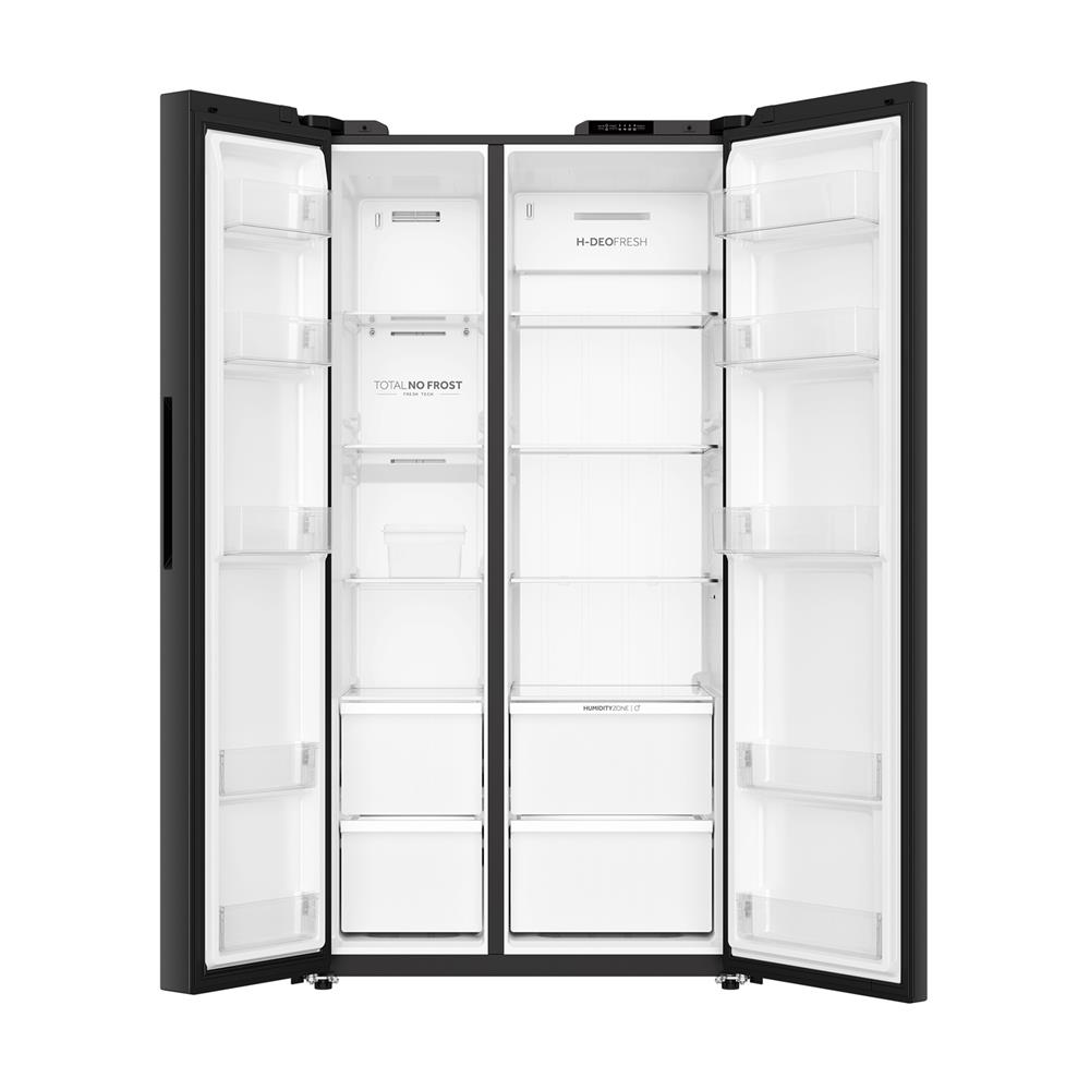 ตู้เย็น SIDE BY SIDE HAIER HRF-SBS569HPMS 20.1 คิว สี BLACK MATT