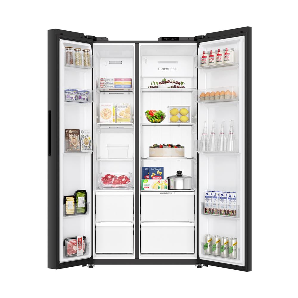 ตู้เย็น SIDE BY SIDE HAIER HRF-SBS569HPMS 20.1 คิว สี BLACK MATT