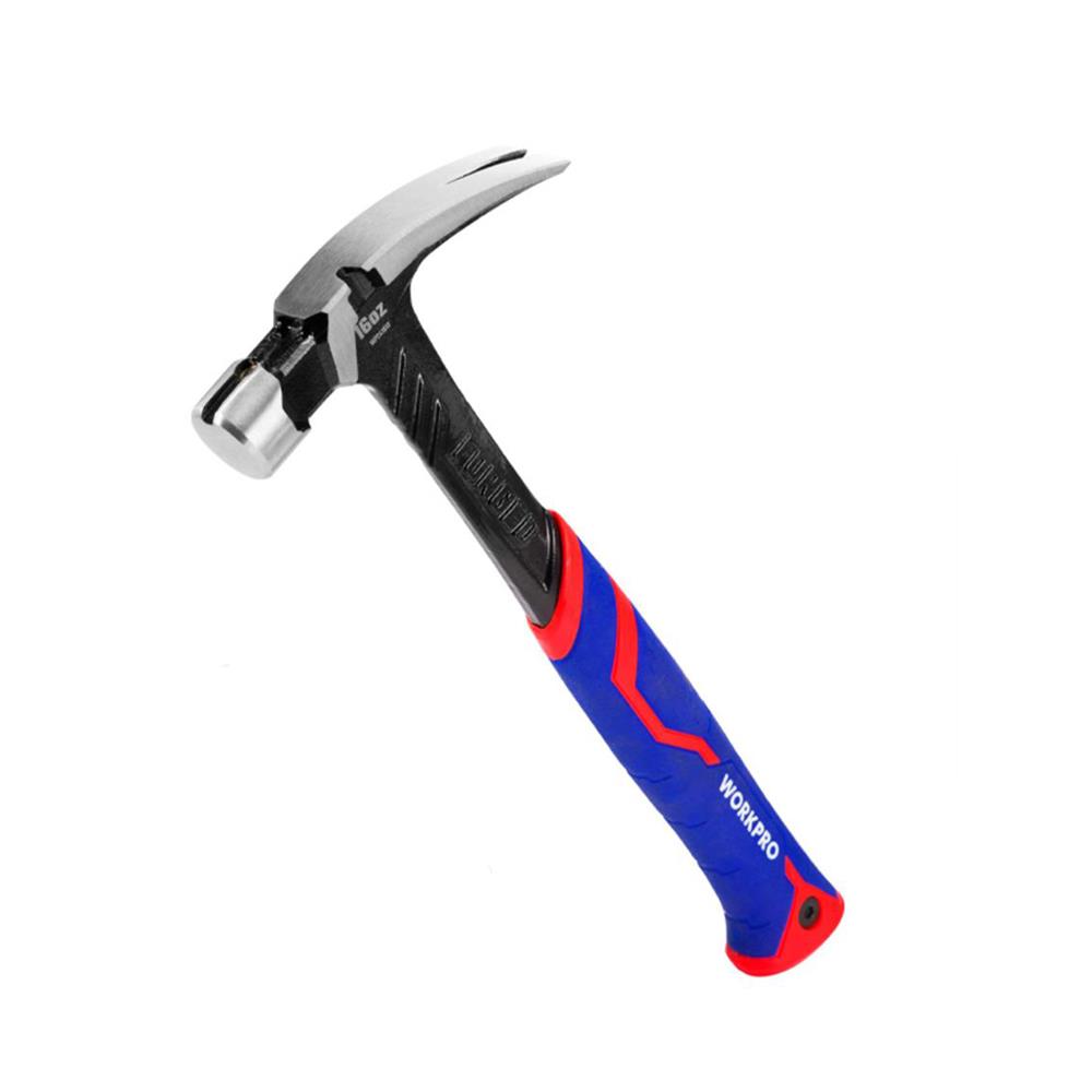 ค้อนหงอน ด้ามไฟเบอร์ WORKPRO WP241013 450 กรัม (16 ออนซ์)