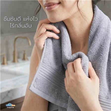 ผ้าขนหนู HOME LIVING STYLE CHARLOTTE 30x60 นิ้ว สี GREY_6