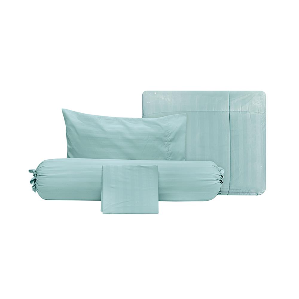 ชุดผ้าปูที่นอน 3.5 ฟุต (ชุด 4 ชิ้น) PICASSO SMILE สี GREEN MINT