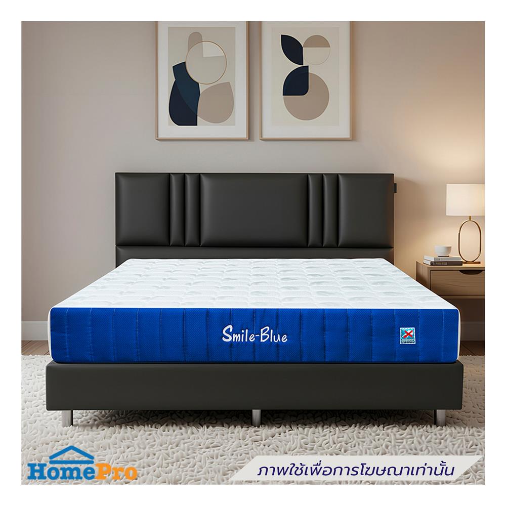 ที่นอน 3.5 ฟุต PICASSO COMFORT SMILE BLUE