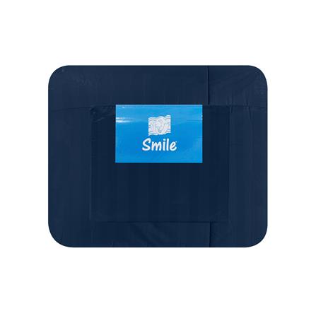 ชุดผ้าปูที่นอน 3.5 ฟุต (ชุด 3 ชิ้น) PICASSO SMILE สี NAVY BLUE_3