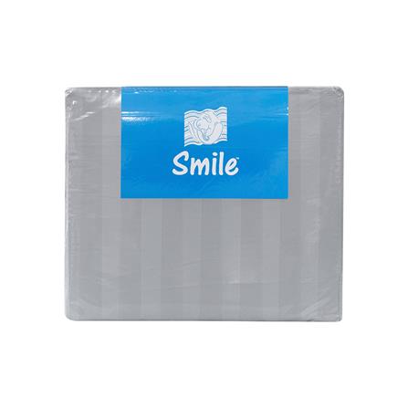 ชุดผ้าปูที่นอน 6 ฟุต (ชุด 5 ชิ้น) PICASSO SMILE สี GREY_3
