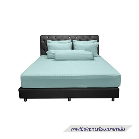 ชุดผ้าปูที่นอน 5 ฟุต (ชุด 5 ชิ้น) PICASSO SMILE สี GREEN MINT_1