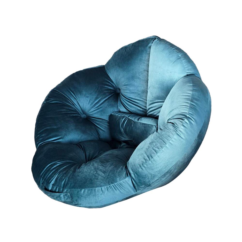 เบาะรองนั่ง HOME LIVING STYLE FLOWER 34x43 นิ้ว สีเขียวเข้ม