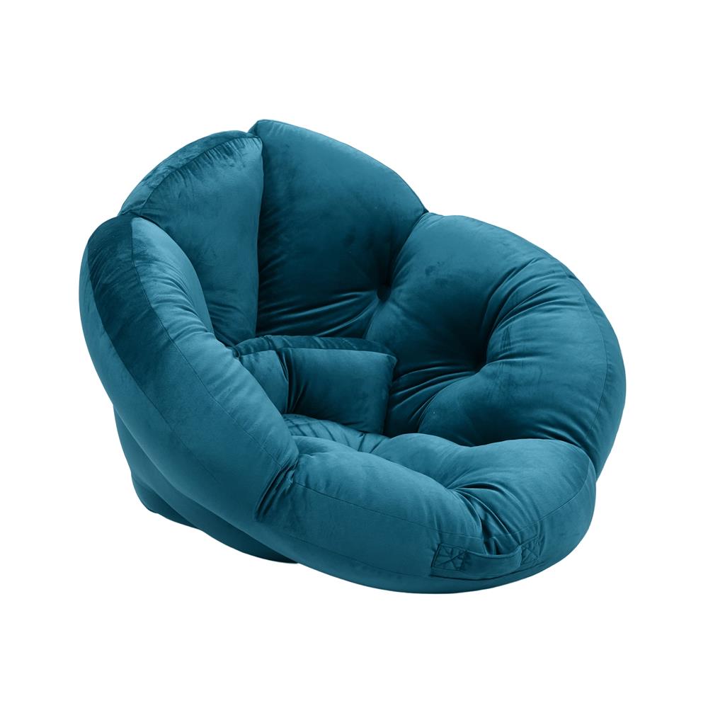 เบาะรองนั่ง HOME LIVING STYLE FLOWER 34x43 นิ้ว สีเขียวเข้ม