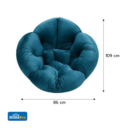 เบาะรองนั่ง HOME LIVING STYLE FLOWER 34x43 นิ้ว สีเขียวเข้ม_10
