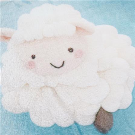 ผ้าห่ม SNAZZ 3D LUMA 50x60 นิ้ว สี LIGHT BLUE_2
