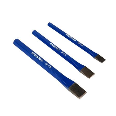 ชุดเหล็กสกัดปากแบน WORKPRO WP201302 3 ชิ้น_0