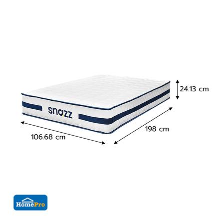 ที่นอนพ็อกเก็ตสปริง 3.5 ฟุต SNAZZ รุ่น ZEN_6