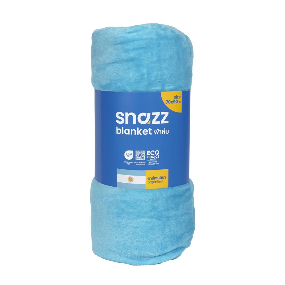 ผ้าห่ม SNAZZ ARGENTINA 70x90 นิ้ว สี MULTICOLOR