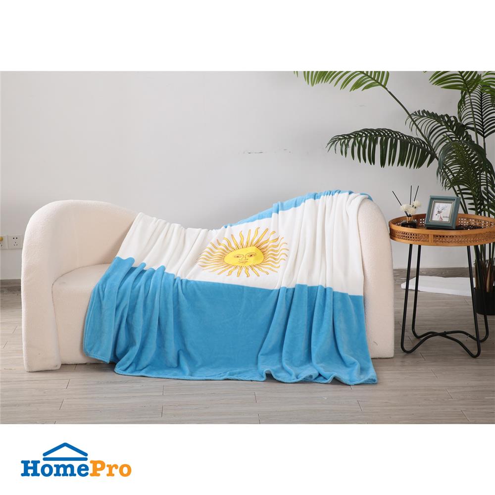 ผ้าห่ม SNAZZ ARGENTINA 70x90 นิ้ว สี MULTICOLOR