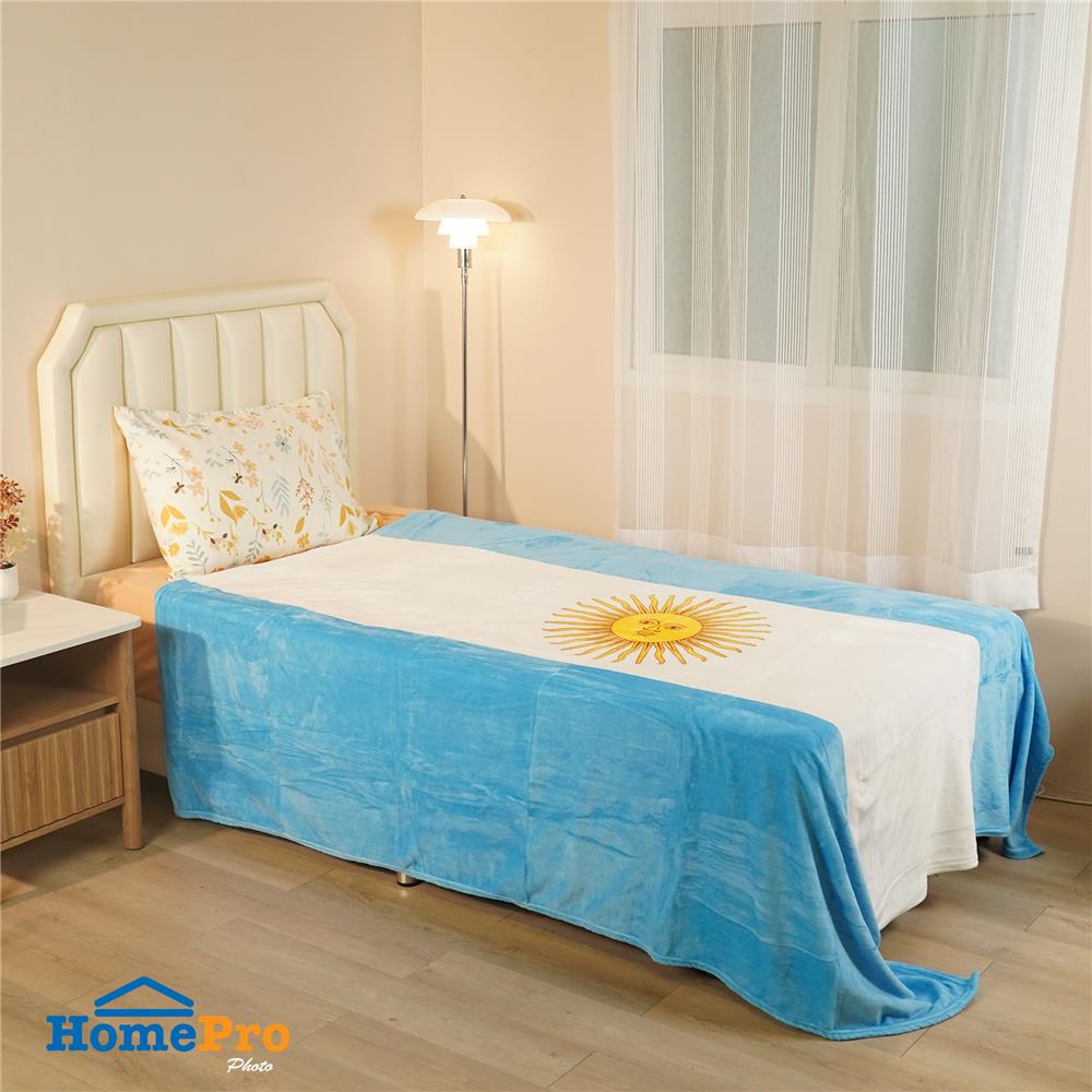 ผ้าห่ม SNAZZ ARGENTINA 70x90 นิ้ว สี MULTICOLOR