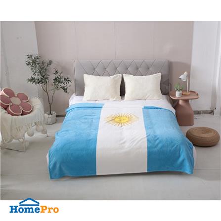ผ้าห่ม SNAZZ ARGENTINA 70x90 นิ้ว สี MULTICOLOR_6