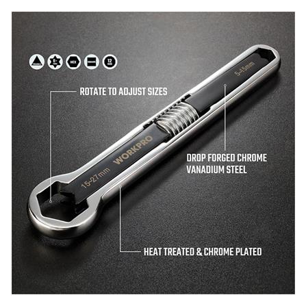 ประแจแหวน WORKPRO WP272016 15 มม._2