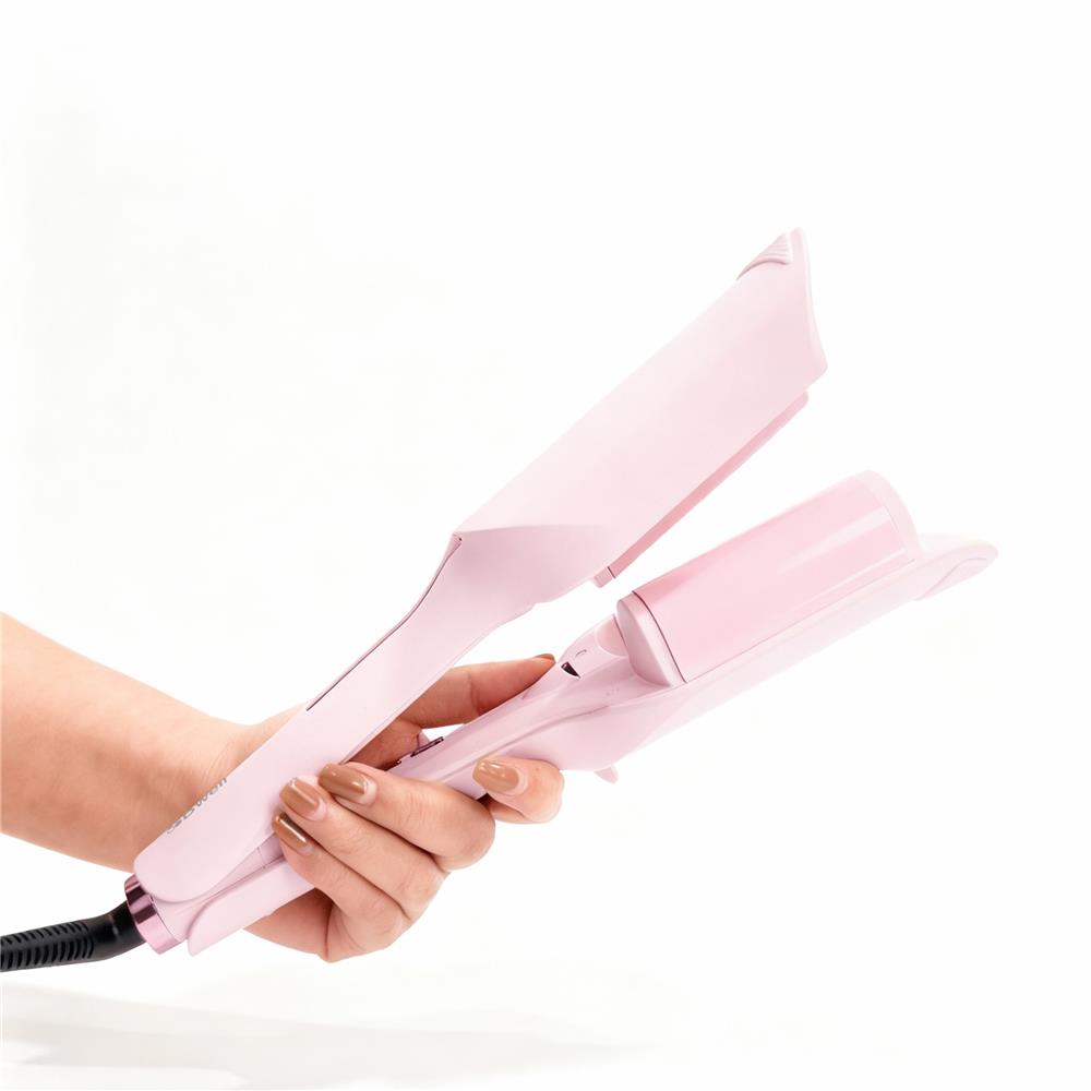 เครื่องหนีบผม BWELL BCL-06 สีชมพูอ่อน