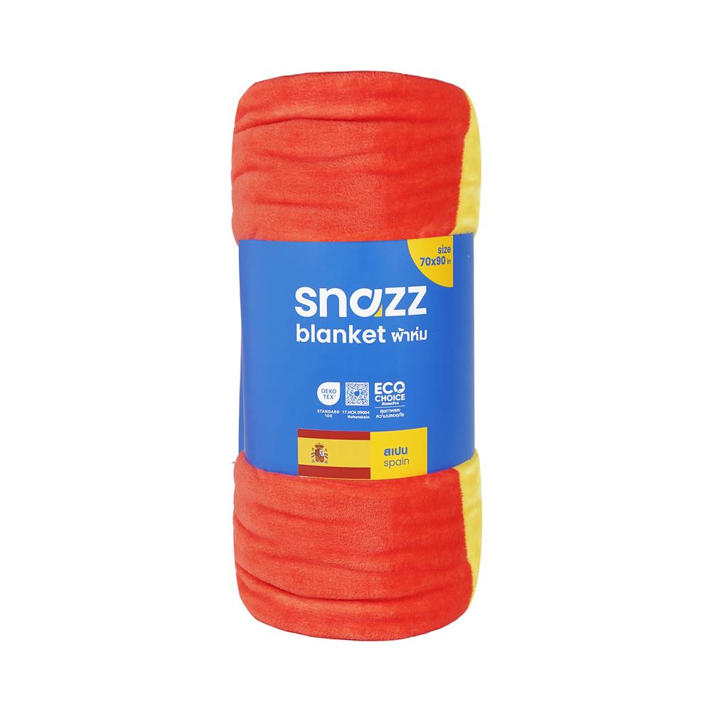 ผ้าห่ม SNAZZ SPAIN 70x90 นิ้ว สี MULTICOLOR