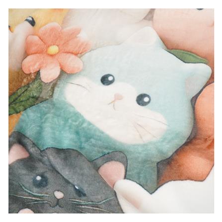 ผ้าห่ม SNAZZ 3D TORA 50X60 นิ้ว สี MIX COLOR_2