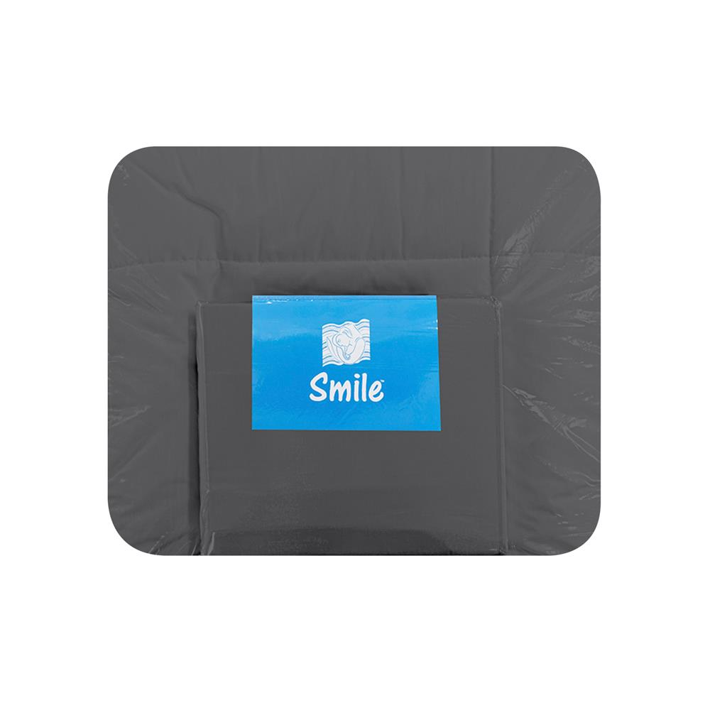 ชุดผ้าปูที่นอน 3.5 ฟุต (ชุด 4 ชิ้น) PICASSO SMILE สี DARK GREY