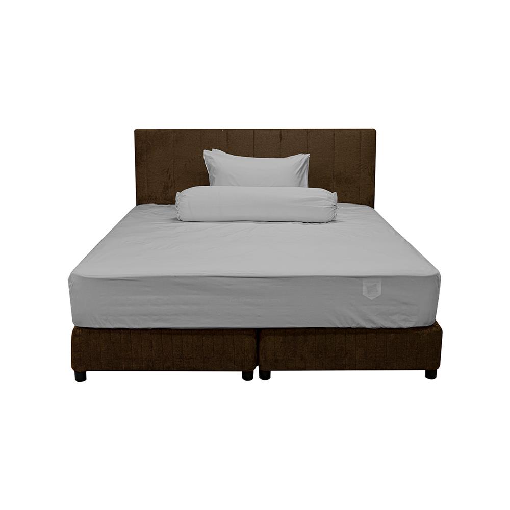 ชุดผ้าปูที่นอน 3.5 ฟุต (ชุด 3 ชิ้น) PICASSO SMILE สี GREY