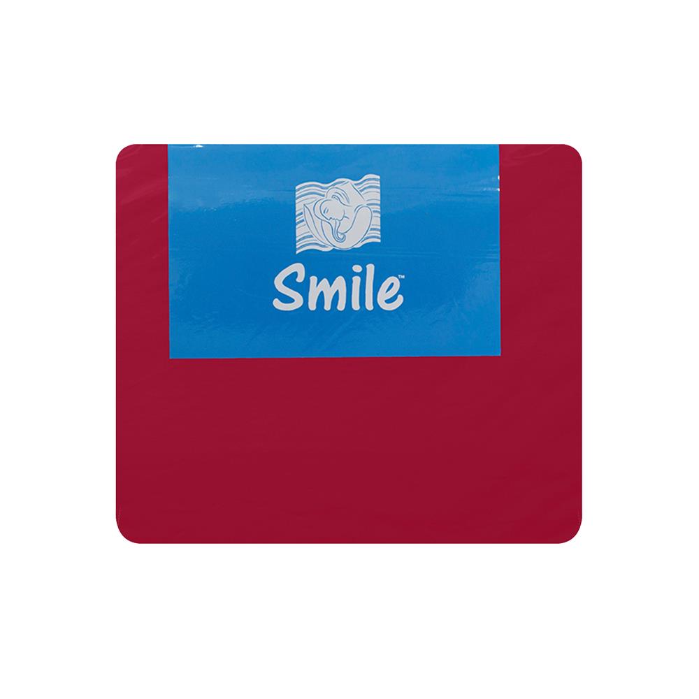 ชุดผ้าปูที่นอน 3.5 ฟุต (ชุด 3 ชิ้น) PICASSO SMILE สี BURGUNDY
