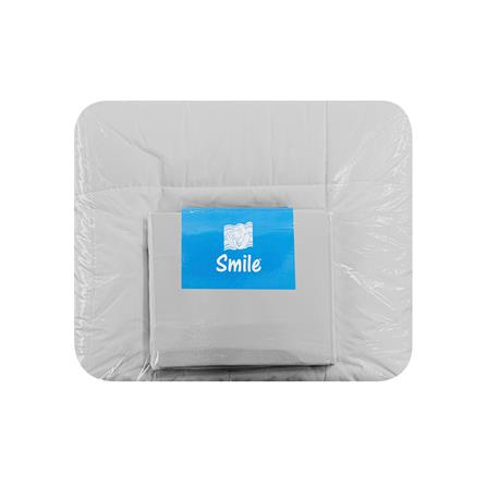 ชุดผ้าปูที่นอน 6 ฟุต (ชุด 6 ชิ้น) PICASSO SMILE สี GREY_3