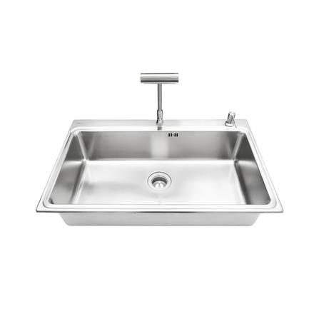 ซิงค์ฝัง 1 หลุม MEX BIX85BM-MF 86 ซม. สีเงิน_1