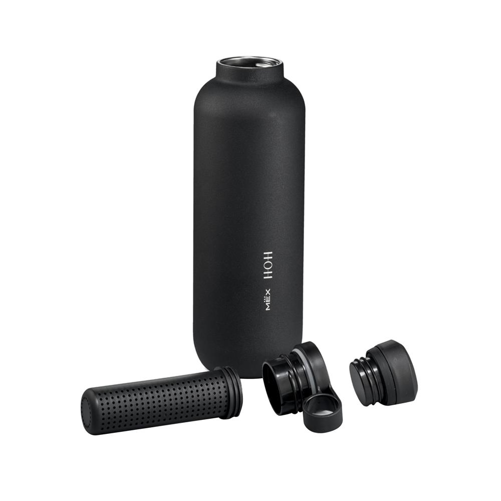 กระติกน้ำสุญญากาศ MEX HOH145BL 0.45 ลิตร สีดำ