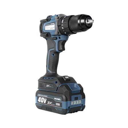 สว่านกระแทกไร้สาย (พร้อมแบตเตอรี่) ROWEL DBD700ZX 40 โวลต์_2