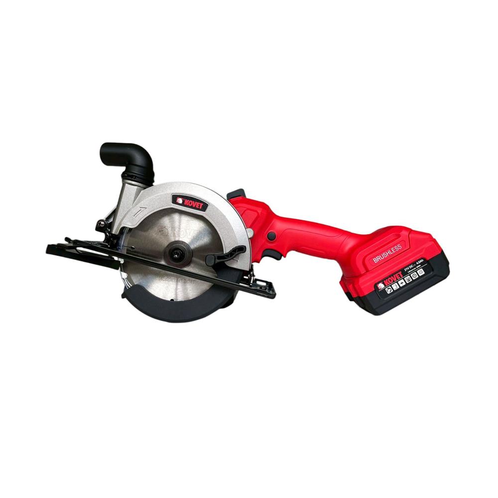 เลื่อยวงเดือนไร้สาย (พร้อมแบตเตอรี่) 5 นิ้ว KOVET KD6871 21 โวลต์