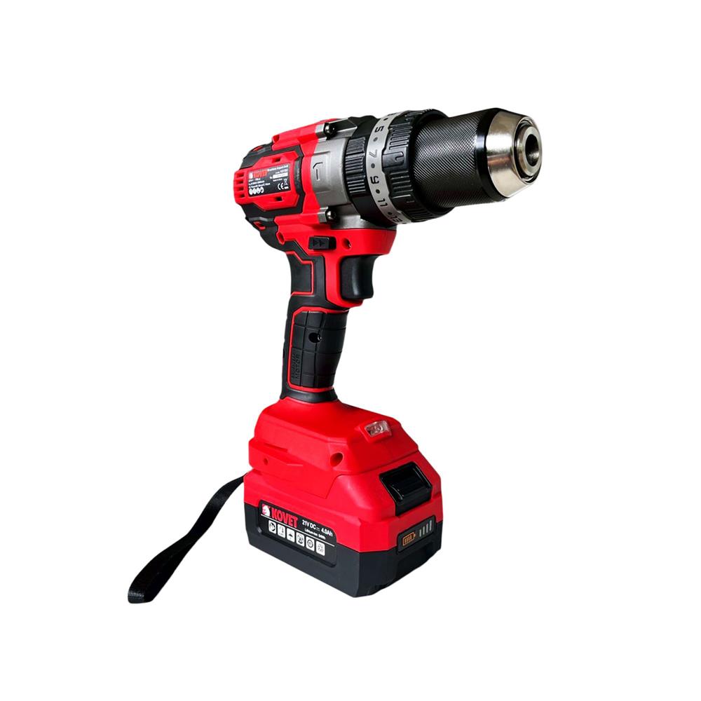 สว่านไร้สาย (พร้อมแบตเตอรี่) KOVET KD7351 21 โวลต์