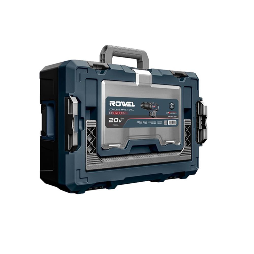 สว่านไร้สาย (พร้อมแบตเตอรี่) ROWEL RW-PT-DR-DBD700RX 20 โวลต์