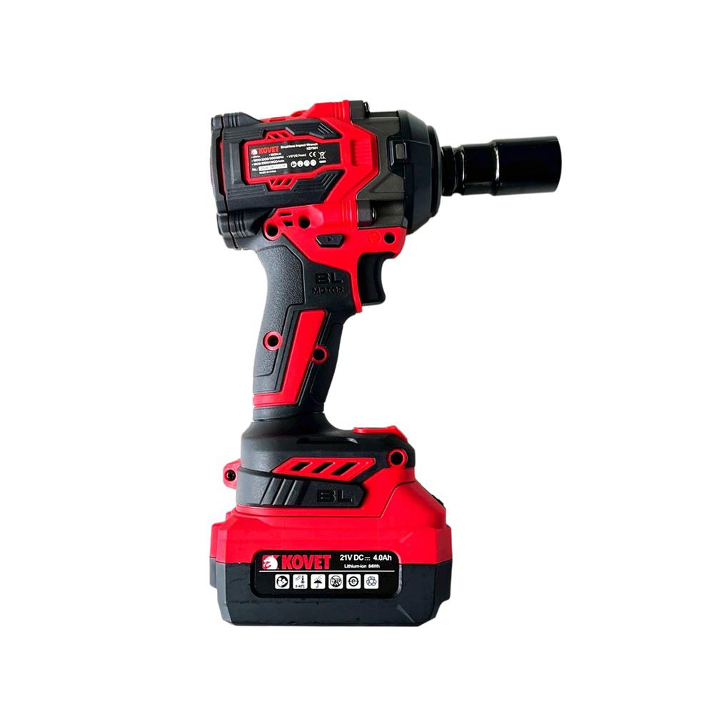 บล็อกกระแทกไร้สาย (พร้อมแบตเตอรี่) KOVET KD7801 21 โวลต์