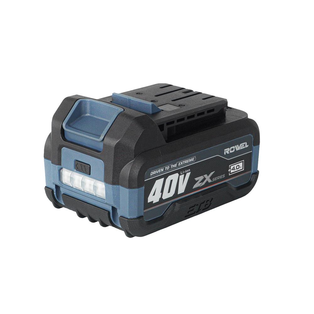 เครื่องเจียรไร้สาย 4 นิ้ว (พร้อมแบตเตอรี่) ROWEL DGD100ZX 40 โวลต์