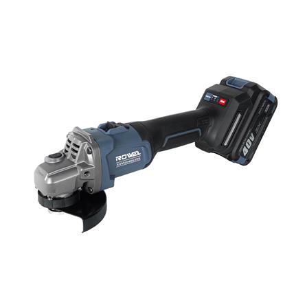 เครื่องเจียรไร้สาย 4 นิ้ว (พร้อมแบตเตอรี่) ROWEL DGD100ZX 40 โวลต์_0