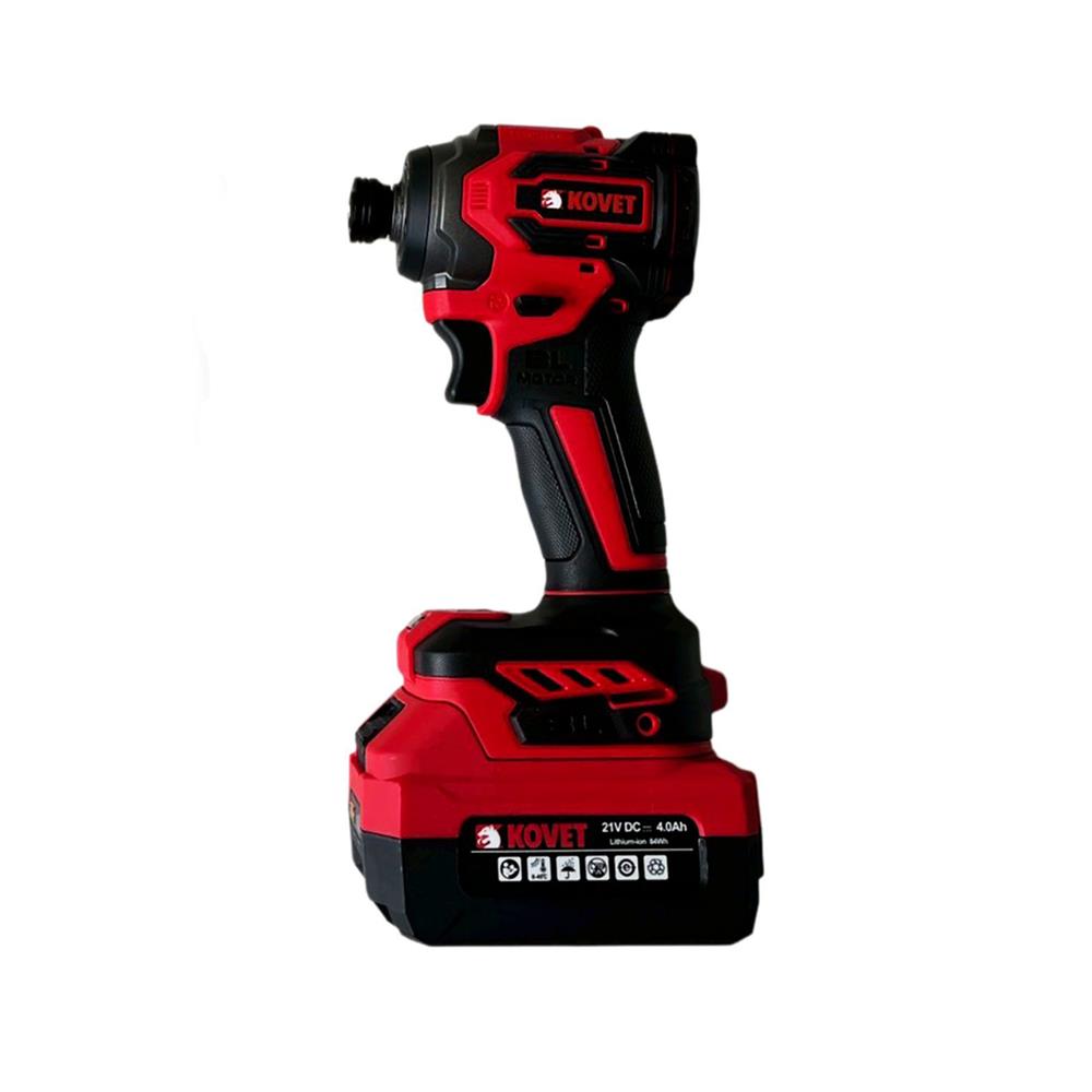 ไขควงกระแทกไร้สาย (พร้อมแบตเตอรี่) KOVET KD7811 21 โวลต์