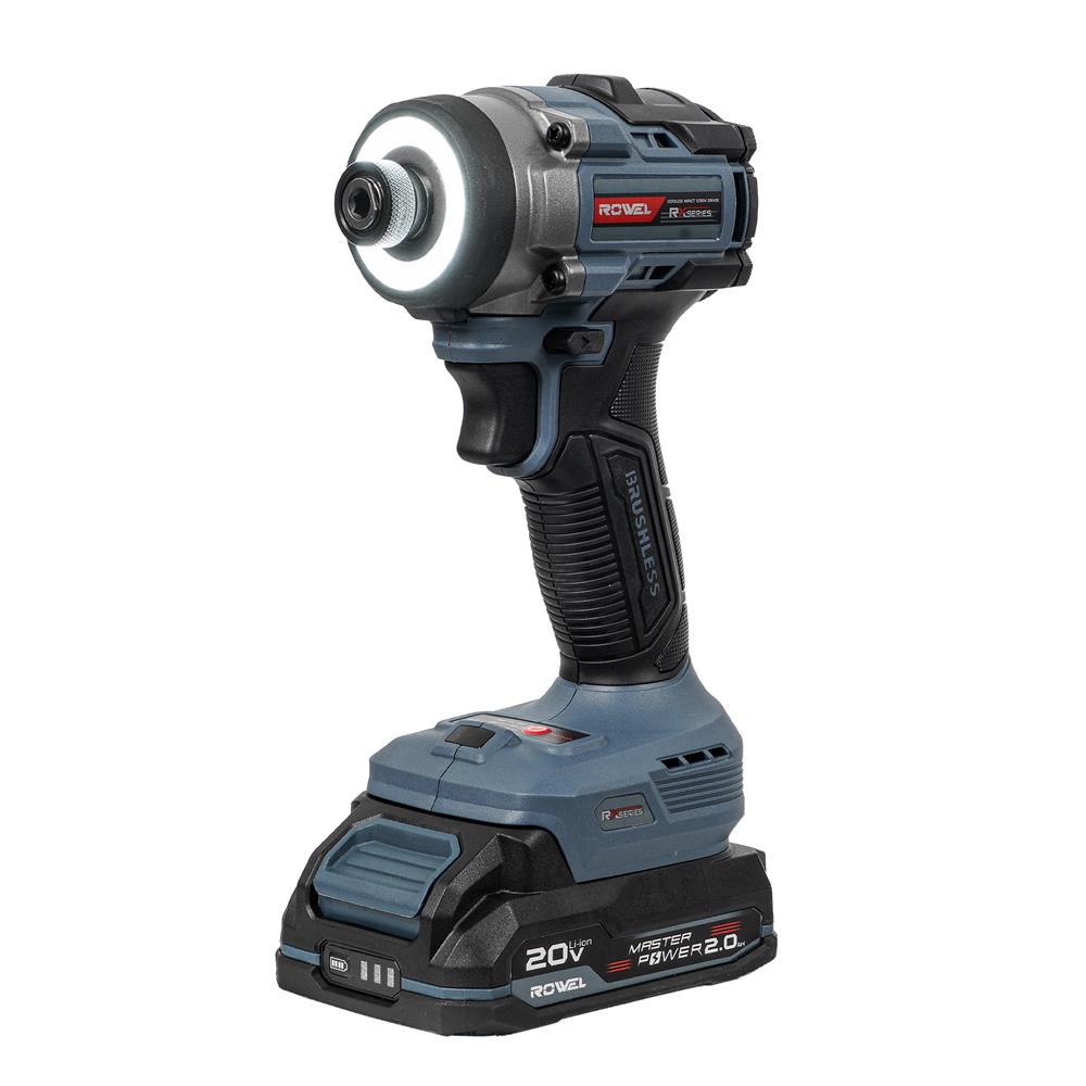 ไขควงกระแทกไร้สาย (พร้อมแบตเตอรี่) ROWEL DID260RX 20 โวลต์