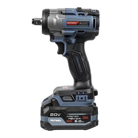 บล็อกกระแทกไร้สาย (พร้อมแบตเตอรี่) ROWEL DIW600RX-S 20 โวลต์_1