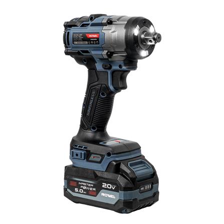 บล็อกกระแทกไร้สาย (พร้อมแบตเตอรี่) ROWEL DIW600RX-S 20 โวลต์_3