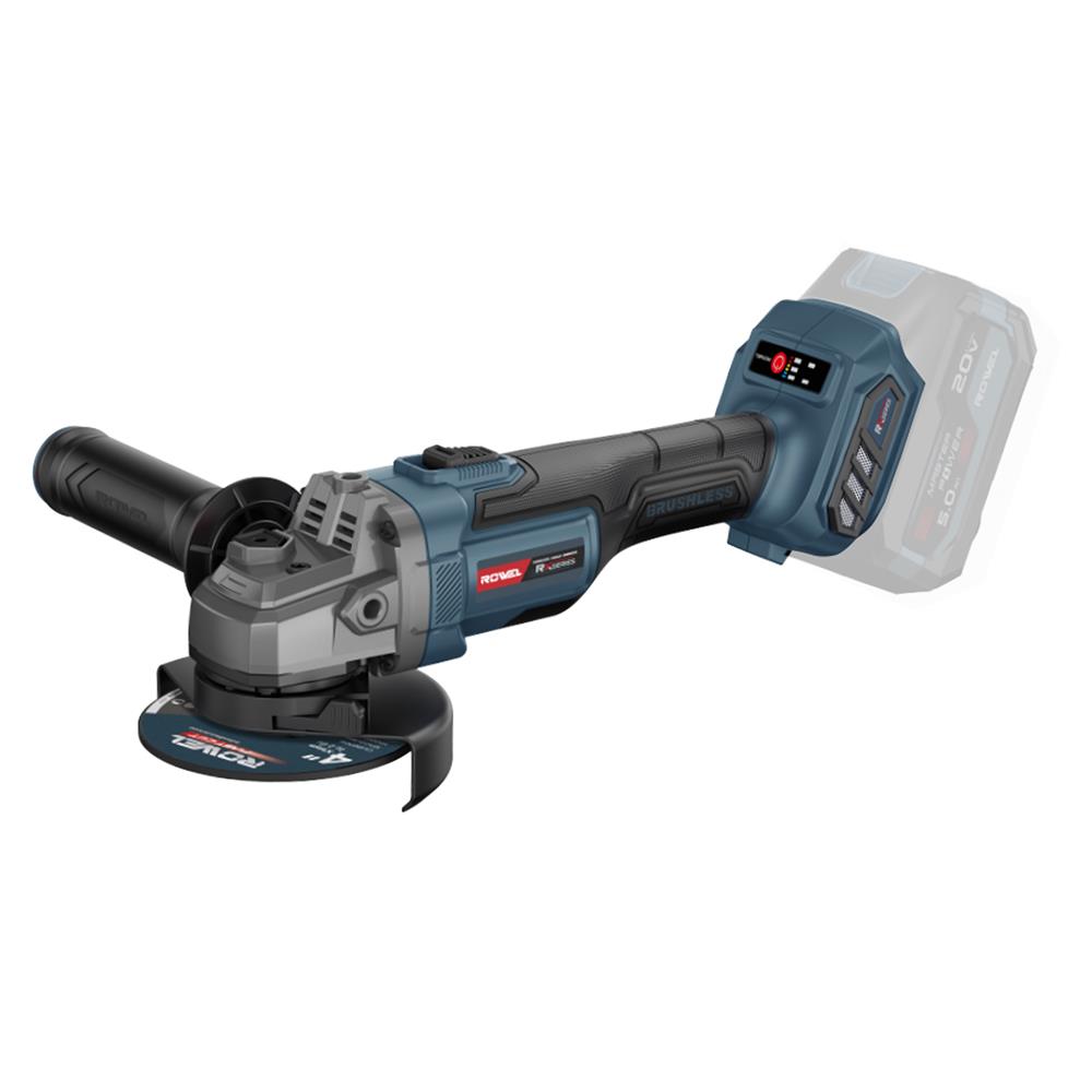 เครื่องเจียรไร้สาย (เฉพาะตัวเครื่อง) ROWEL DGD100RX 20 โวลต์